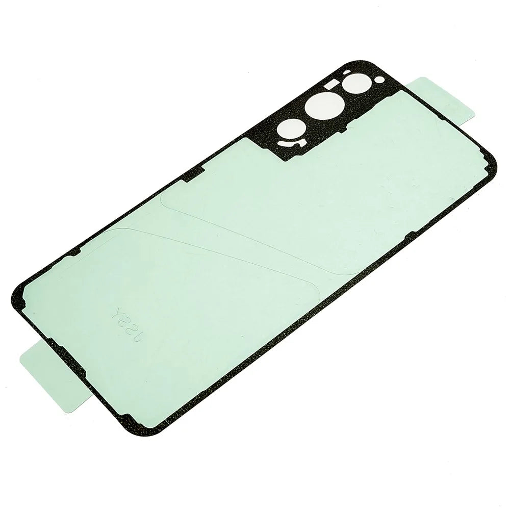 For Samsung Galaxy S22 5G S901 Battery Housing Cover with Adhesive Sticker Spare Parts (without Logo) - Grey - 7