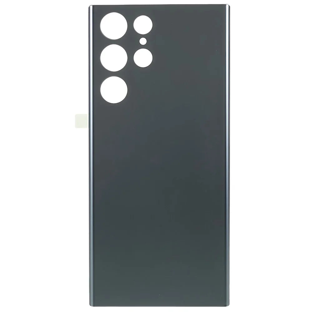 For Samsung Galaxy S22 Ultra 5G S908 Battery Housing Cover with Adhesive Sticker Replace Parts (without Logo) - Grey - 2