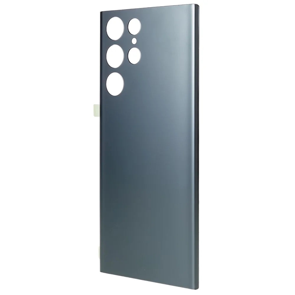 For Samsung Galaxy S22 Ultra 5G S908 Battery Housing Cover with Adhesive Sticker Replace Parts (without Logo) - Grey - 3