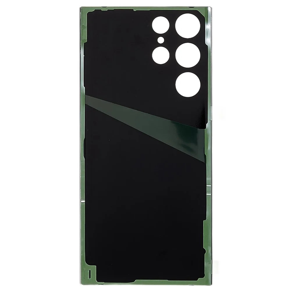 For Samsung Galaxy S22 Ultra 5G S908 Battery Housing Cover with Adhesive Sticker Replace Parts (without Logo) - Grey - 4