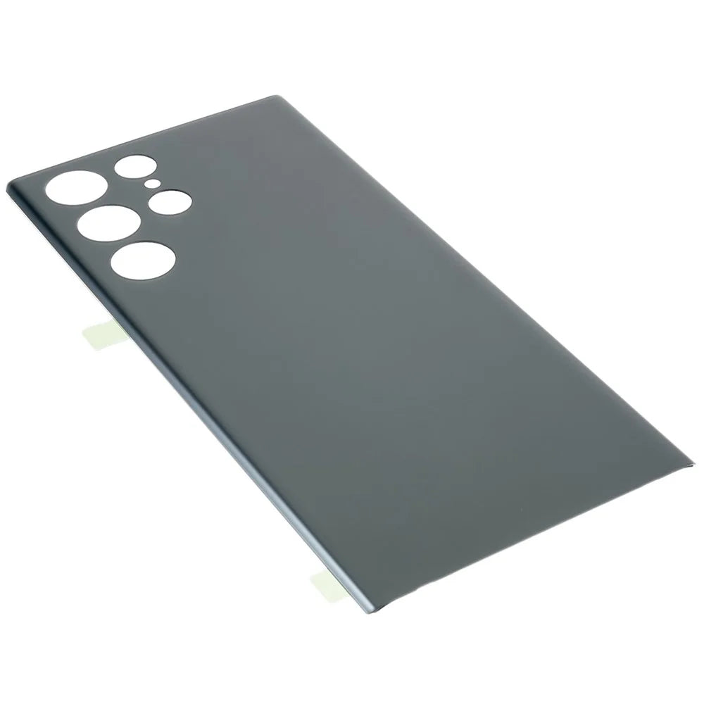 For Samsung Galaxy S22 Ultra 5G S908 Battery Housing Cover with Adhesive Sticker Replace Parts (without Logo) - Grey - 5