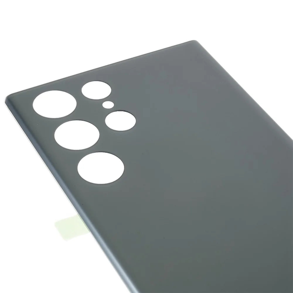 For Samsung Galaxy S22 Ultra 5G S908 Battery Housing Cover with Adhesive Sticker Replace Parts (without Logo) - Grey - 6