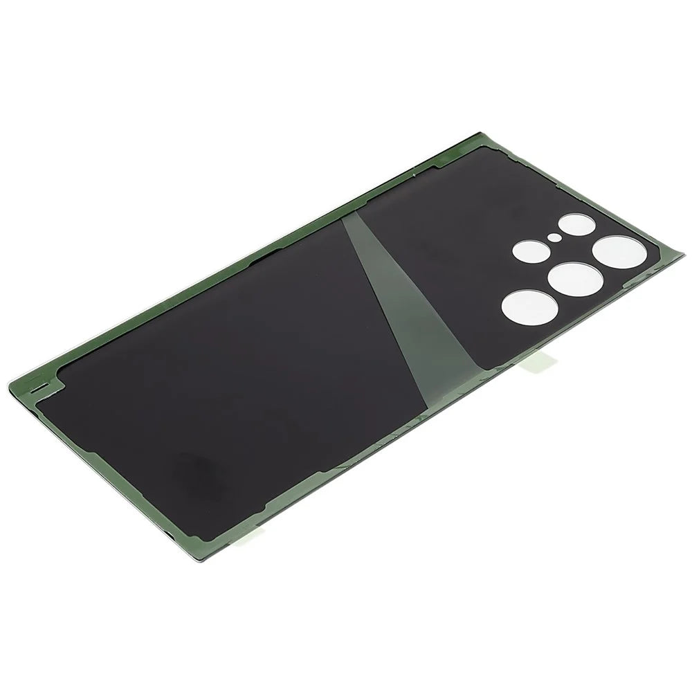 For Samsung Galaxy S22 Ultra 5G S908 Battery Housing Cover with Adhesive Sticker Replace Parts (without Logo) - Grey - 7