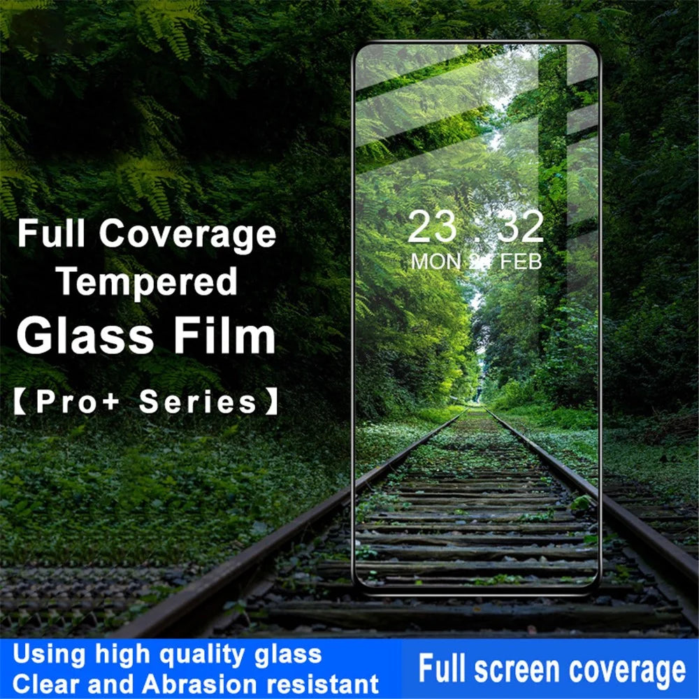 IMAK Pro+ Series For Motorola Moto G84 5G Tempered Glass Anti-explosion Screen Protector - 5