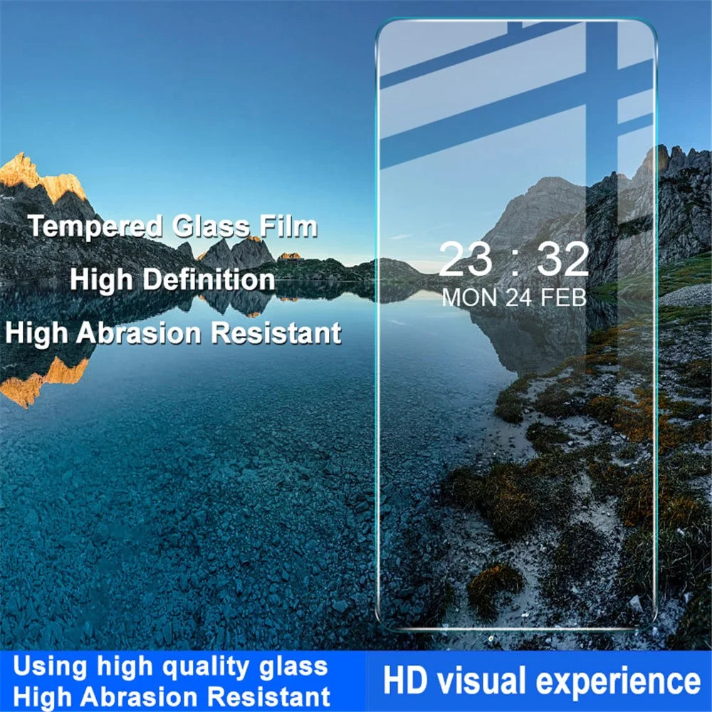 IMAK H Series For Motorola Moto G84 5G Tempered Glass Screen Protector HD Clear Screen Film - 5
