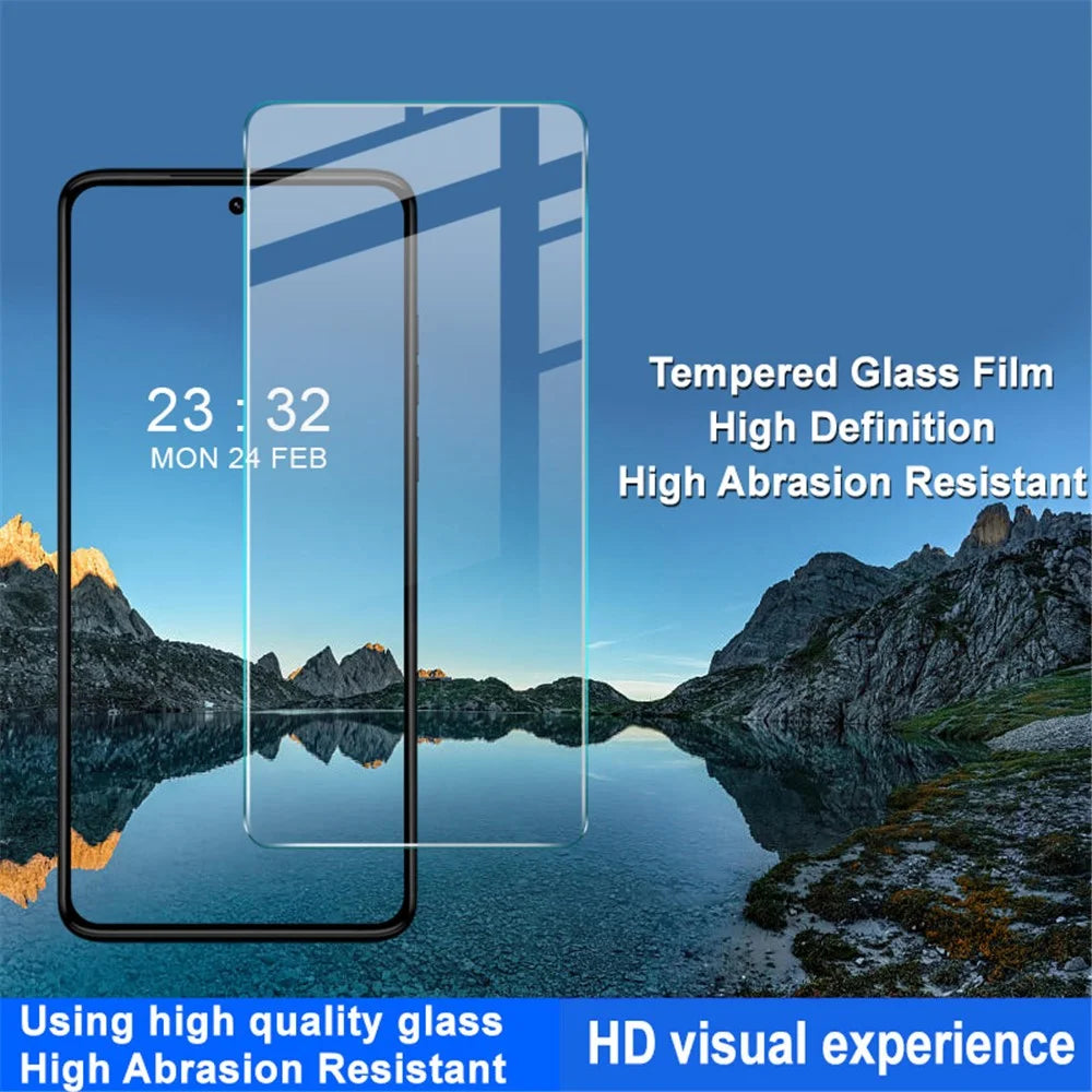 IMAK H Series For Motorola Moto G84 5G Tempered Glass Screen Protector HD Clear Screen Film - 7