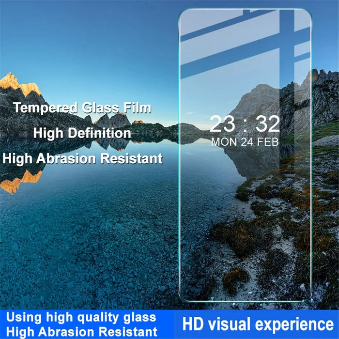 IMAK H Series For Samsung Galaxy A05 4G / A05s 4G Screen Protector Tempered Glass Film (Not Complete Coverage) - 4