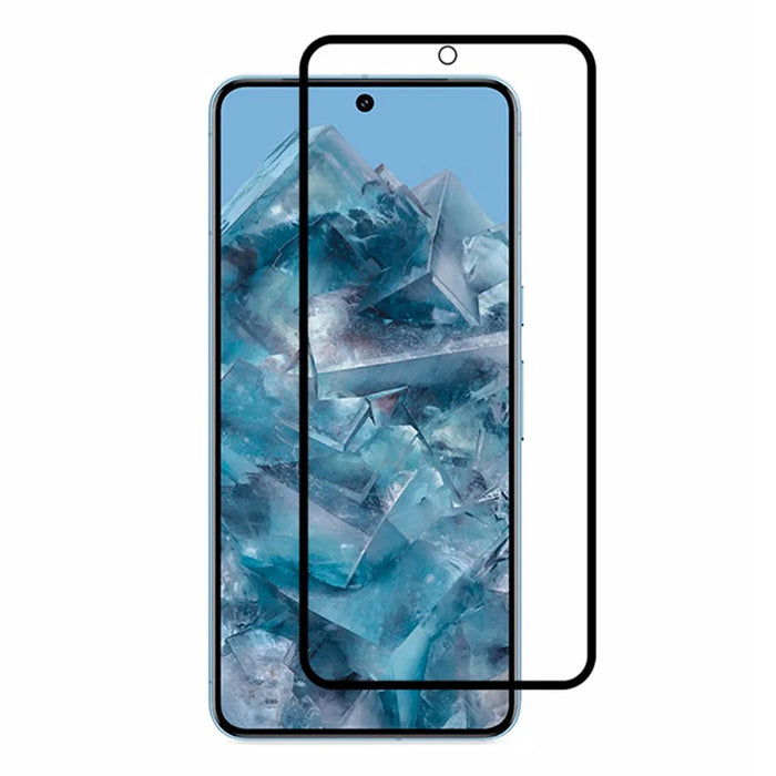 For Google Pixel 8 Pro Tempered Glass Screen Film Full Glue Silk Printing Matte Screen Protector - 1