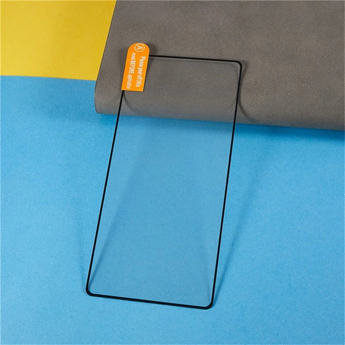 For Google Pixel 8 Pro Tempered Glass Electroplating Anti-Fingerprint Silk Printing Full Glue Screen Protector - 3