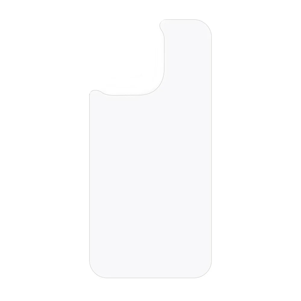 For iPhone 15 Pro Back Protector Straight Edge Tempered Glass Phone Back Film - 2