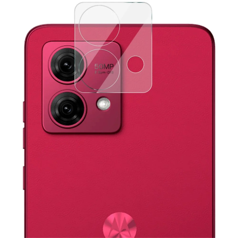 IMAK Lens Protector for Motorola Moto G84 5G Integrated Tempered Glass Lens Film + Acrylic Lens Cap - 7