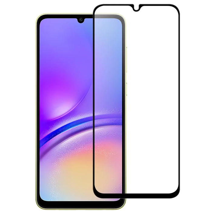 For Samsung Galaxy A05 4G AGC Tempered Glass with Black Edge Full Glue Full Coverage Screen Protector - 1