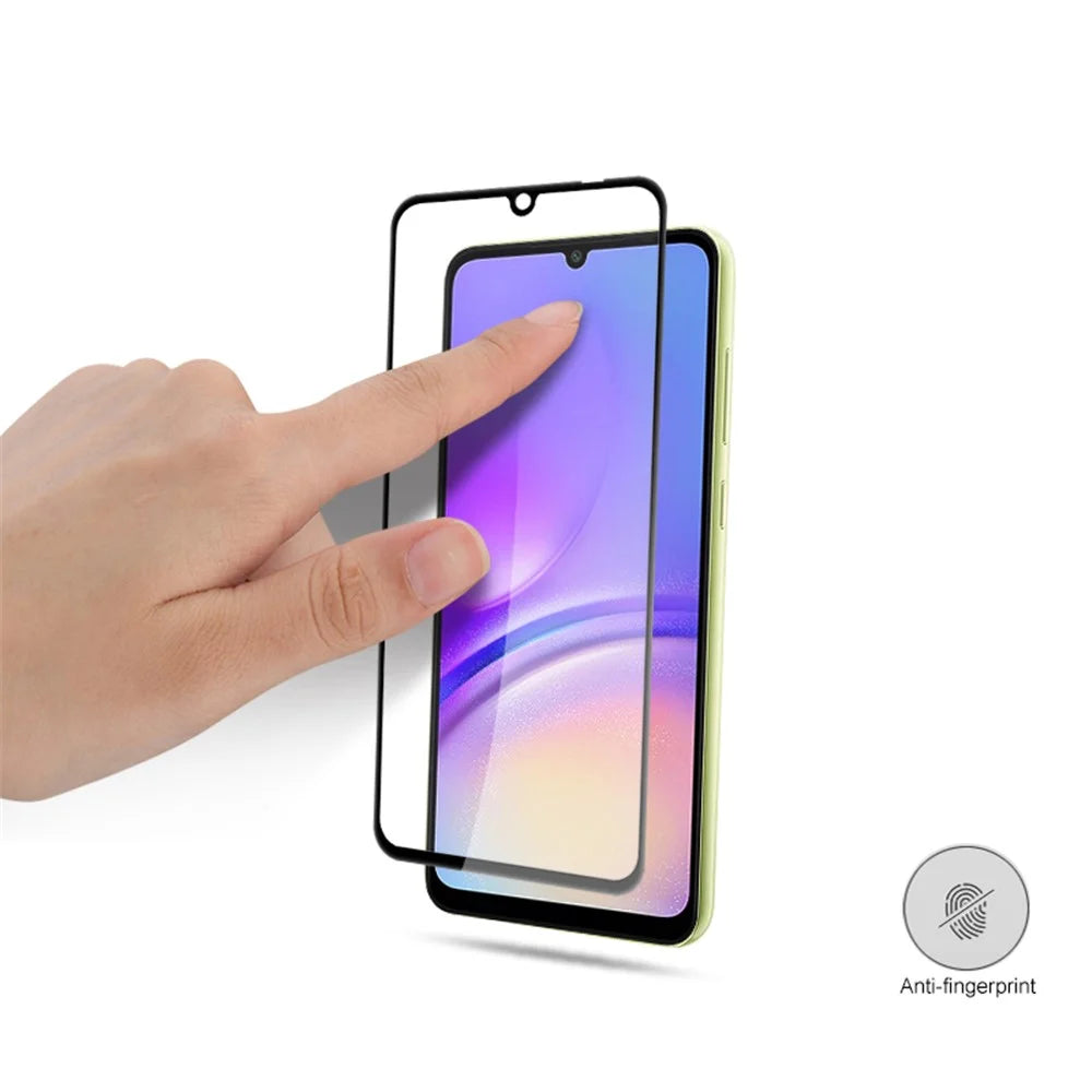MOCOLO For Samsung Galaxy A05 4G Full Screen Protector Silk Printing Tempered Glass Film - Black - 4