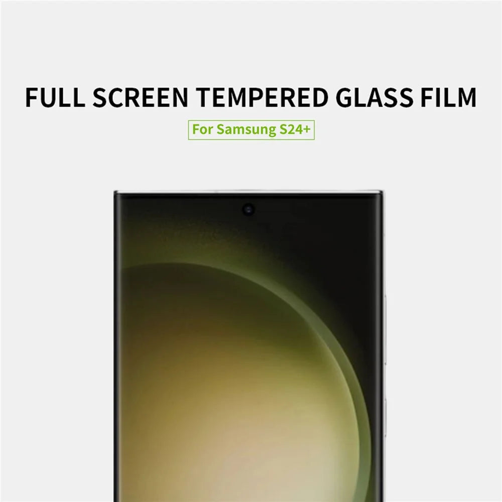 MOFI For Samsung Galaxy S24+ JK Tempered Glass Film Series-1 High Aluminum-silicon Glass Screen Film (Full Glue) - 3
