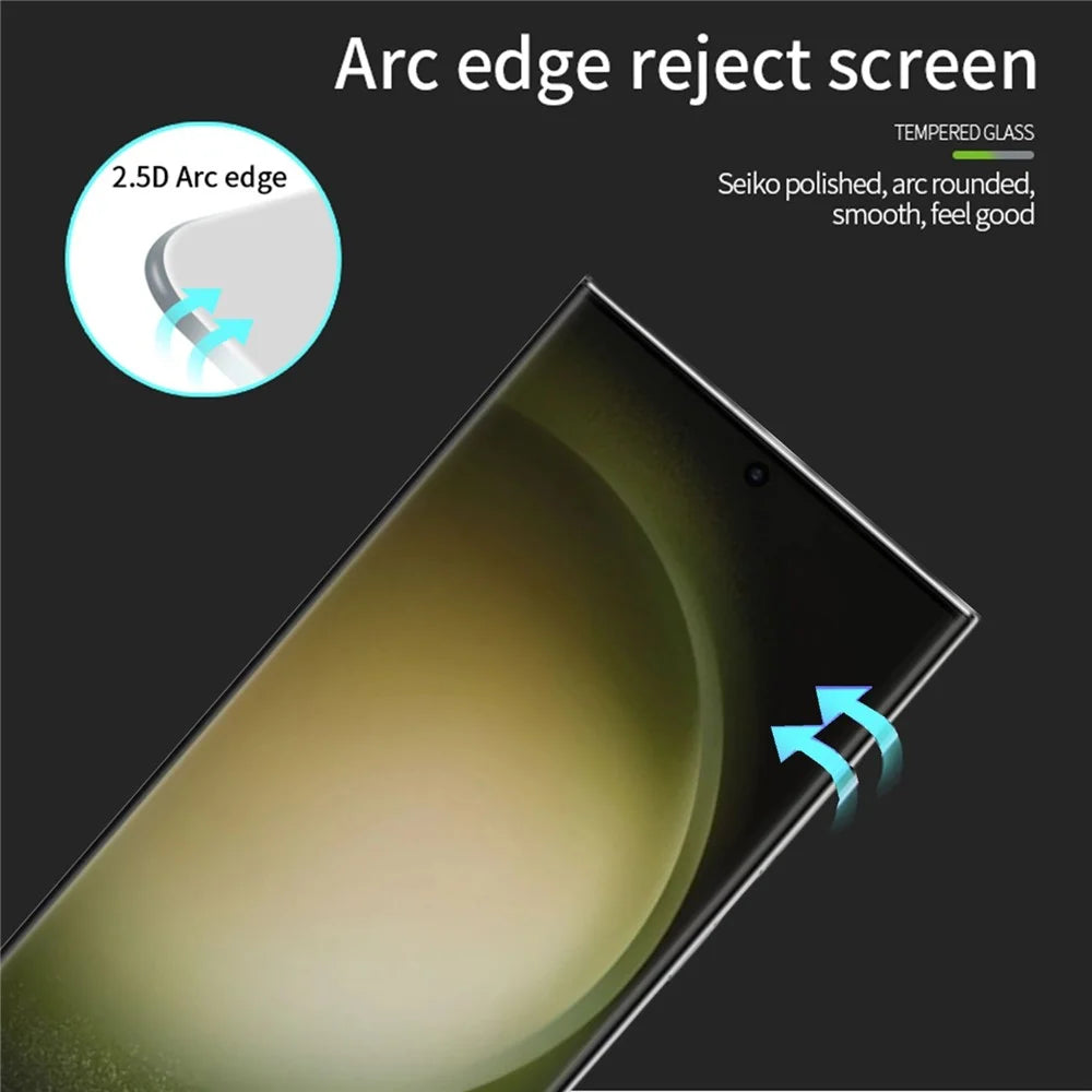 MOFI For Samsung Galaxy S24+ JK Tempered Glass Film Series-1 High Aluminum-silicon Glass Screen Film (Full Glue) - 6