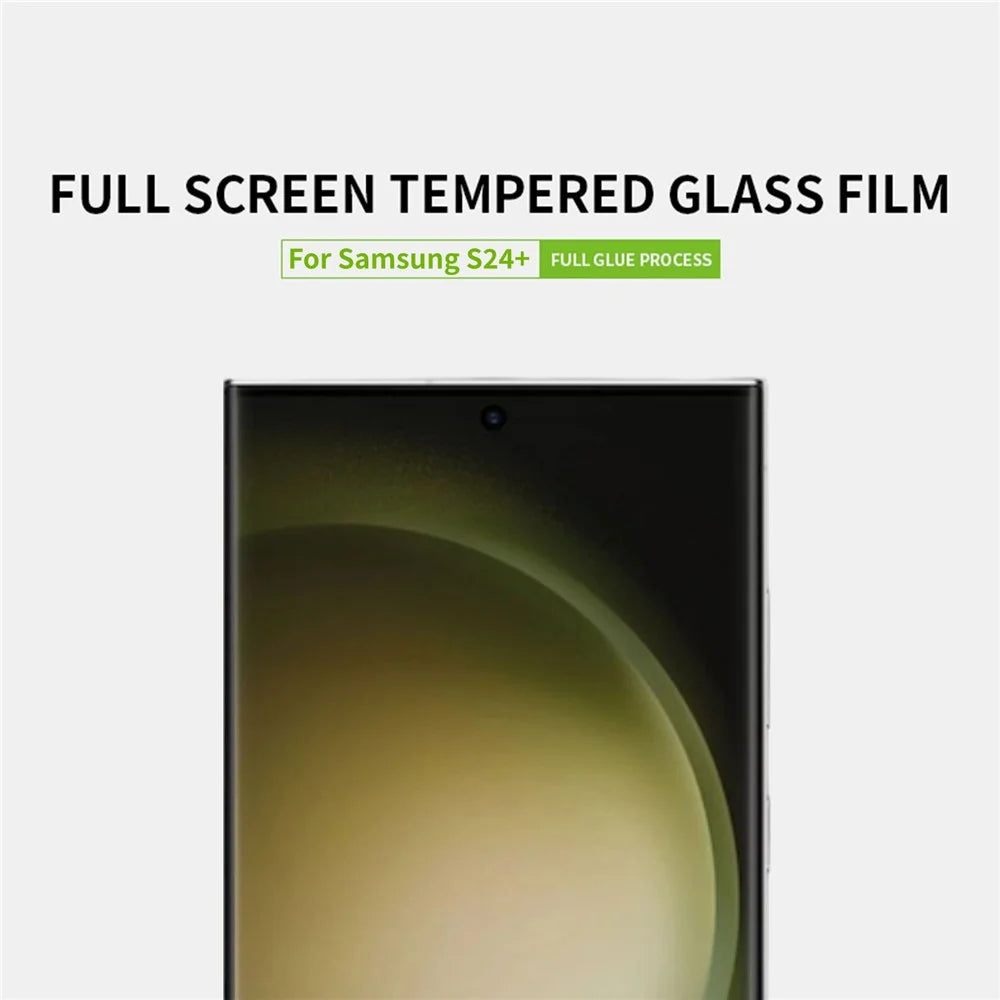 PINWUYO JK Tempered Glass Film Series-2 for Samsung Galaxy S24+ High Aluminum-silicon Glass Screen Protector - 3
