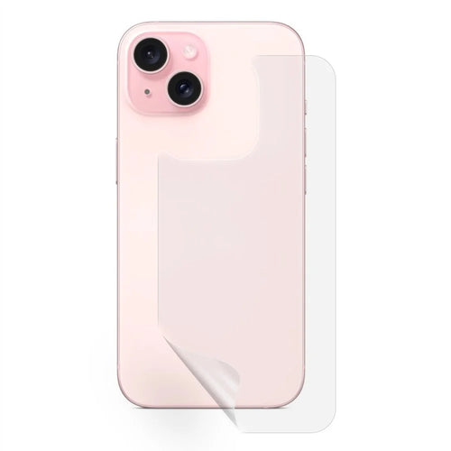 For iPhone 15 Plus Phone Back Protector Hydrogel HD Clear Anti-scratch TPU + PET Film - 1