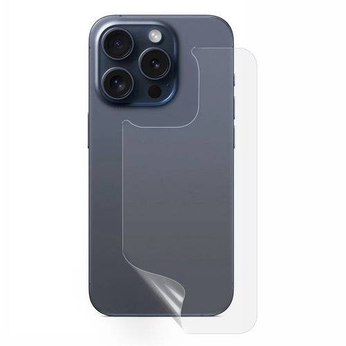 For iPhone 15 Pro Max Phone Back Protector Hydrogel HD Clear TPU + PET Back Cover Film - 1