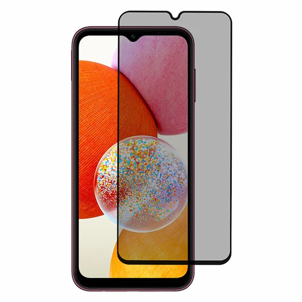 For Samsung Galaxy A15 4G Anti-Spy Tempered Glass Full Screen Protector (Side Glue) - 1