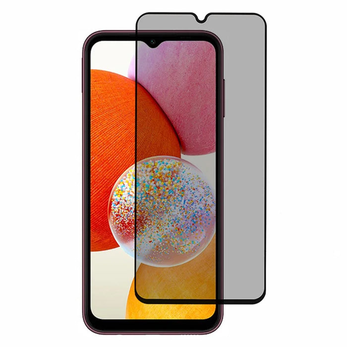 For Samsung Galaxy A15 4G Anti-Spy Tempered Glass Full Screen Protector (Side Glue) - 1