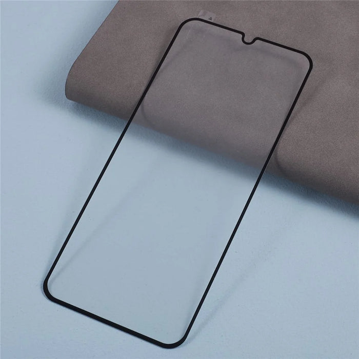 For Samsung Galaxy A15 4G Silk Printing Tempered Glass Film Full Glue Full Screen Protector - 3