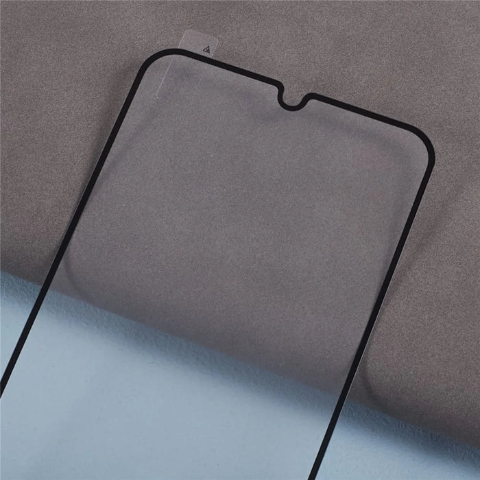 For Samsung Galaxy A15 4G Silk Printing Tempered Glass Film Full Glue Full Screen Protector - 4