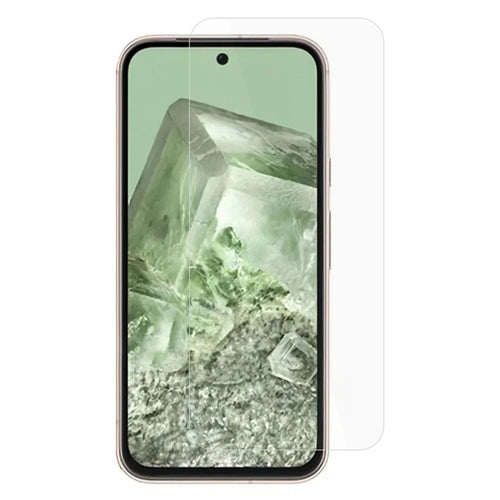 AMORUS For Google Pixel 8a Screen Protector 2.5D Aluminum-silicon Glass Shatterproof Film - 1