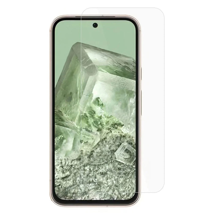 AMORUS For Google Pixel 8a Screen Protector 2.5D Aluminum-silicon Glass Shatterproof Film - 1