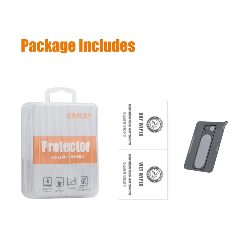 ENKAY HAT PRINCE for Google Pixel 8 Pro Camera Lens Film Full Cover Anti-fingerprint Lens Protector - 7