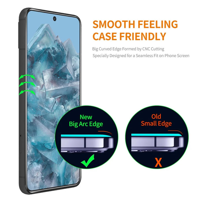 ENKAY HAT PRINCE For Google Pixel 8 Pro Screen Protector High Aluminium-silicon Glass 0.26mm 9H 2.5D Screen Film - 3
