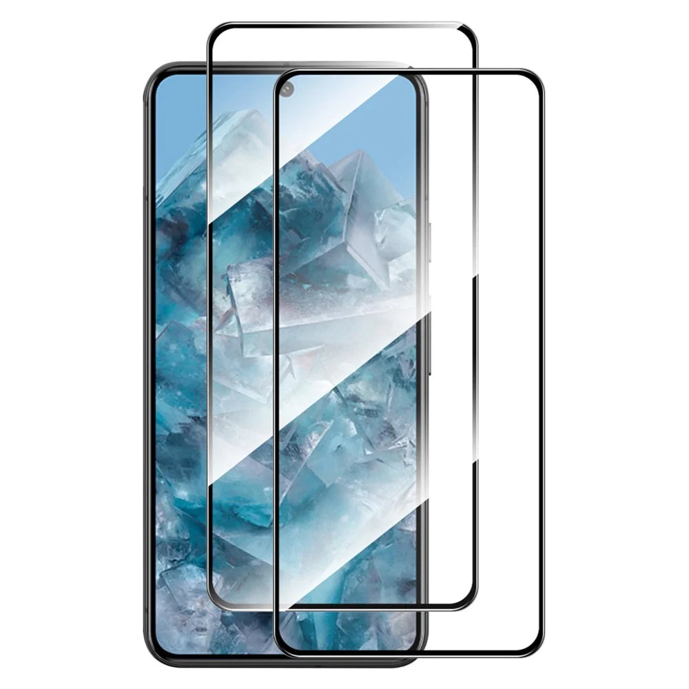 ENKAY HAT PRINCE 2Pcs for Google Pixel 8 Pro Full Glue High Aluminium-silicon Glass Film Full Screen Protector - 1