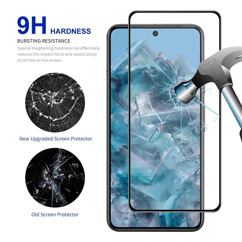 ENKAY HAT PRINCE 2Pcs for Google Pixel 8 Pro Full Glue High Aluminium-silicon Glass Film Full Screen Protector - 3
