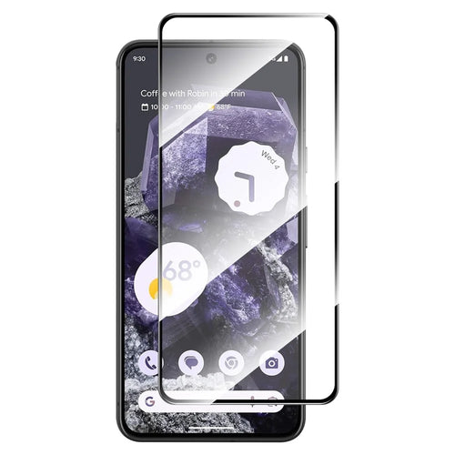 ENKAY HAT PRINCE For Google Pixel 8 Silk Printing Full Screen Protector High Aluminium-silicon Glass Film - 1