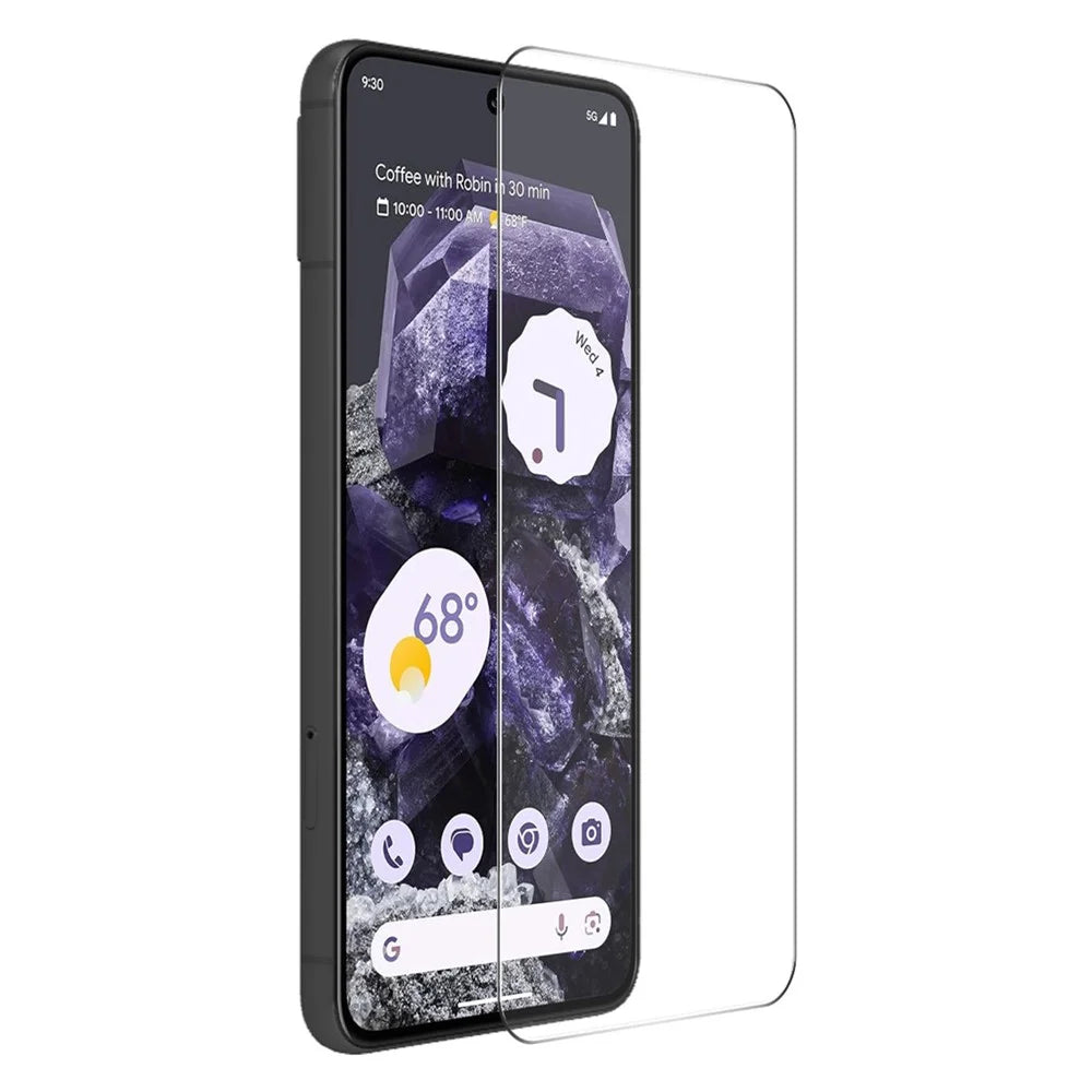 ENKAY HAT PRINCE For Google Pixel 8 Clear Screen Protector 0.26mm 9H 2.5D High Aluminium-silicon Glass Film - 1