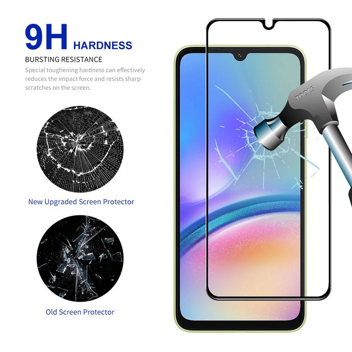 ENKAY HAT PRINCE For Samsung Galaxy A05s 4G Full Screen Protector Silk Printing 9H Hardness Film - 3