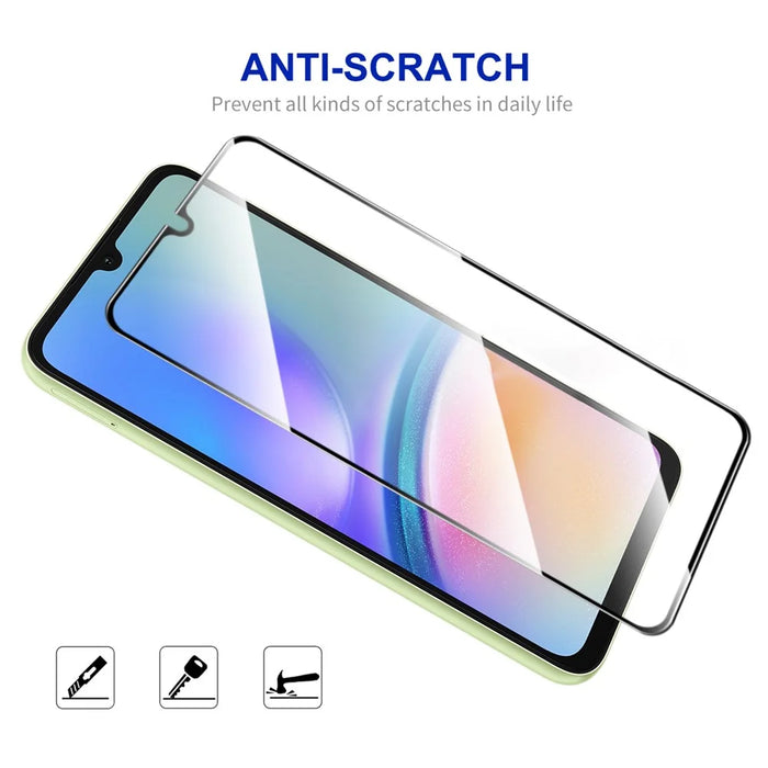 ENKAY HAT PRINCE For Samsung Galaxy A05s 4G Full Screen Protector Silk Printing 9H Hardness Film - 4