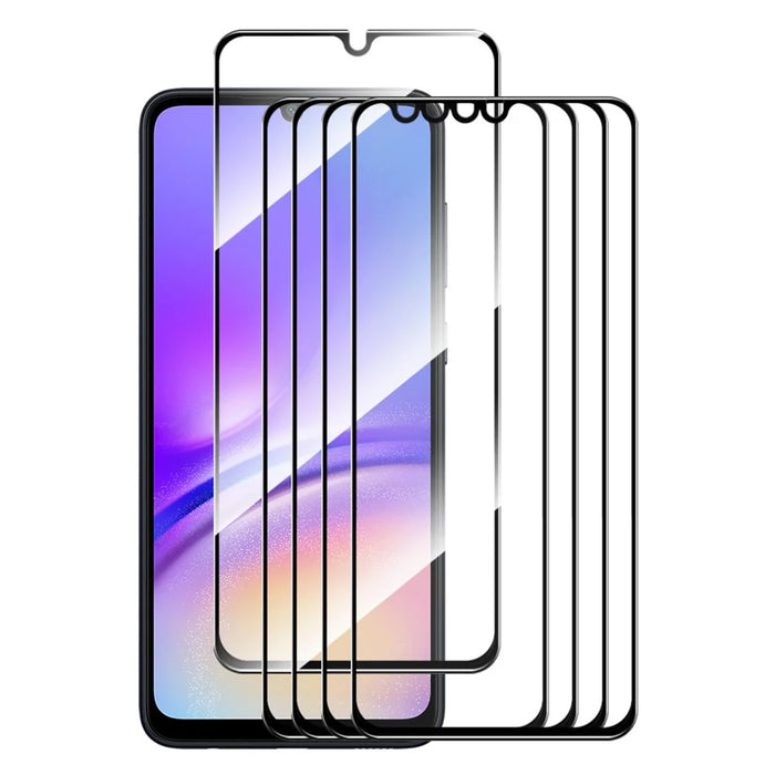 ENKAY HAT PRINCE 5Pcs for Samsung Galaxy A05 4G High Aluminium-silicon Glass Film 0.26mm 9H 2.5D Screen Protector - 1