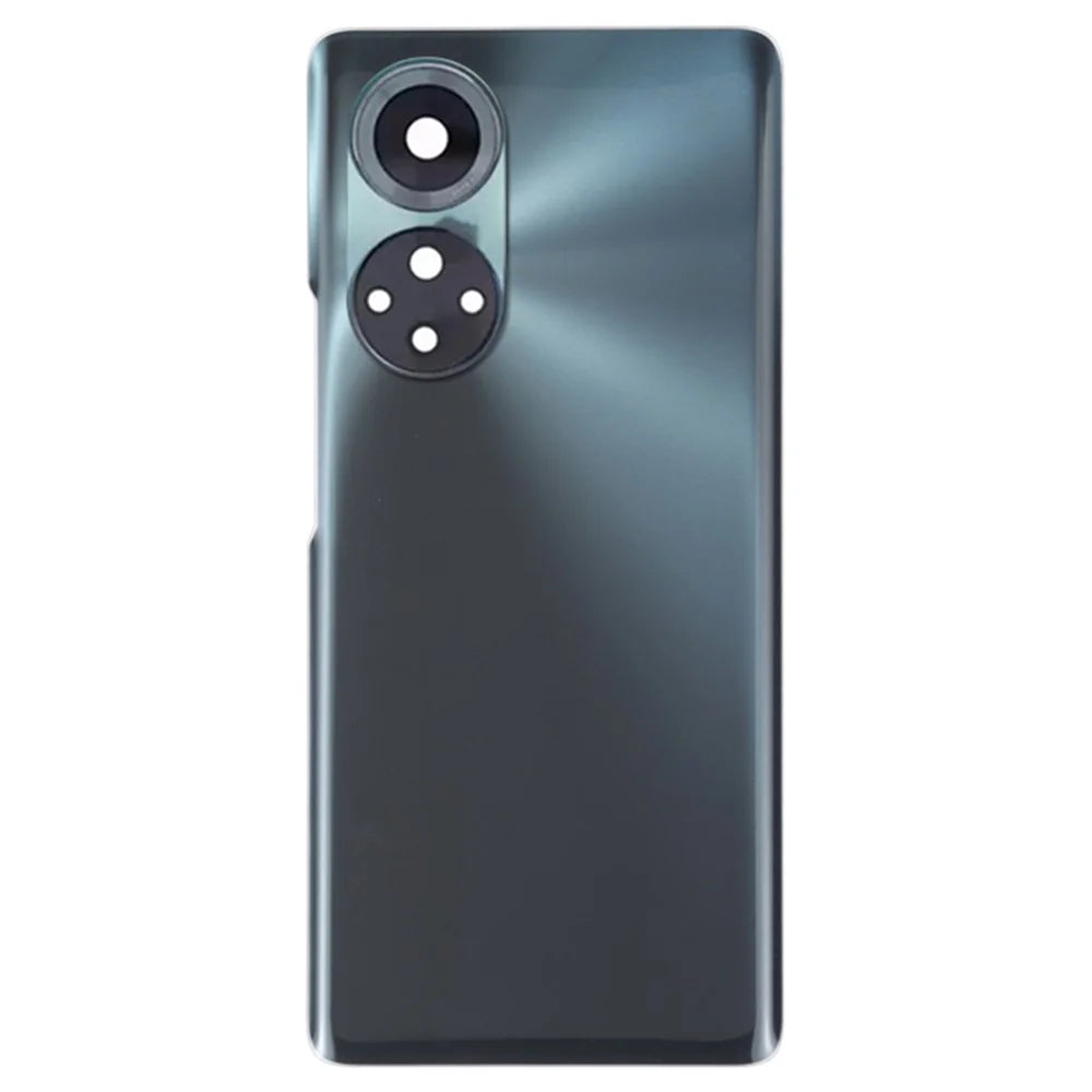 For Honor 50 Pro Housing Battery Door Back Cover with Camera Ring Cover Phone Parts (without Logo) - Green - 2