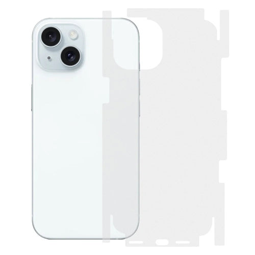 RURIHAI For iPhone 15 Plus Screen Protector Scratch-Resistant Full HD Soft PET Back Screen Film - 1