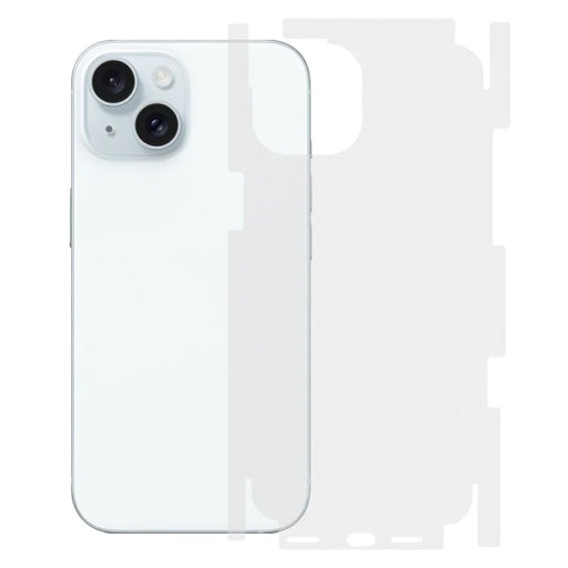 RURIHAI For iPhone 15 Plus Screen Protector Scratch-Resistant Full HD Soft PET Back Screen Film - 1