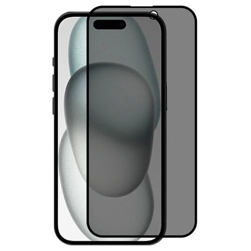 RURIHAI For iPhone 15 Plus Screen Protector Anti-spy AG Matte Anti-explosion High Aluminum-silicone Glass Protective Film - 1
