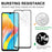 For Oppo A38 4G AGC Tempered Glass with Black Edge Full Glue Full Coverage Screen Protector - 4