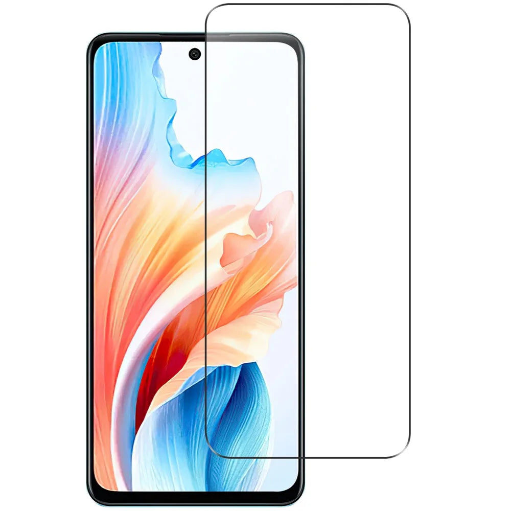For Oppo A79 5G / A2 5G Screen Protector HD Clear 2.5D Anti-Scratch Tempered Glass Film - 1