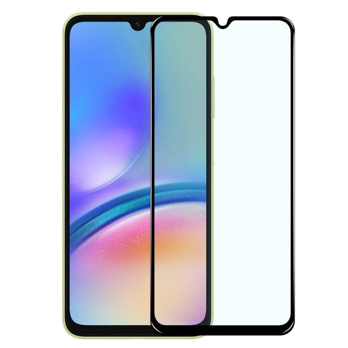 NORTHJO A+ For Samsung Galaxy A05s 4G / A05 4G Full Screen Protector 0.3mm Silk Printing Full Glue Film - Black - 1