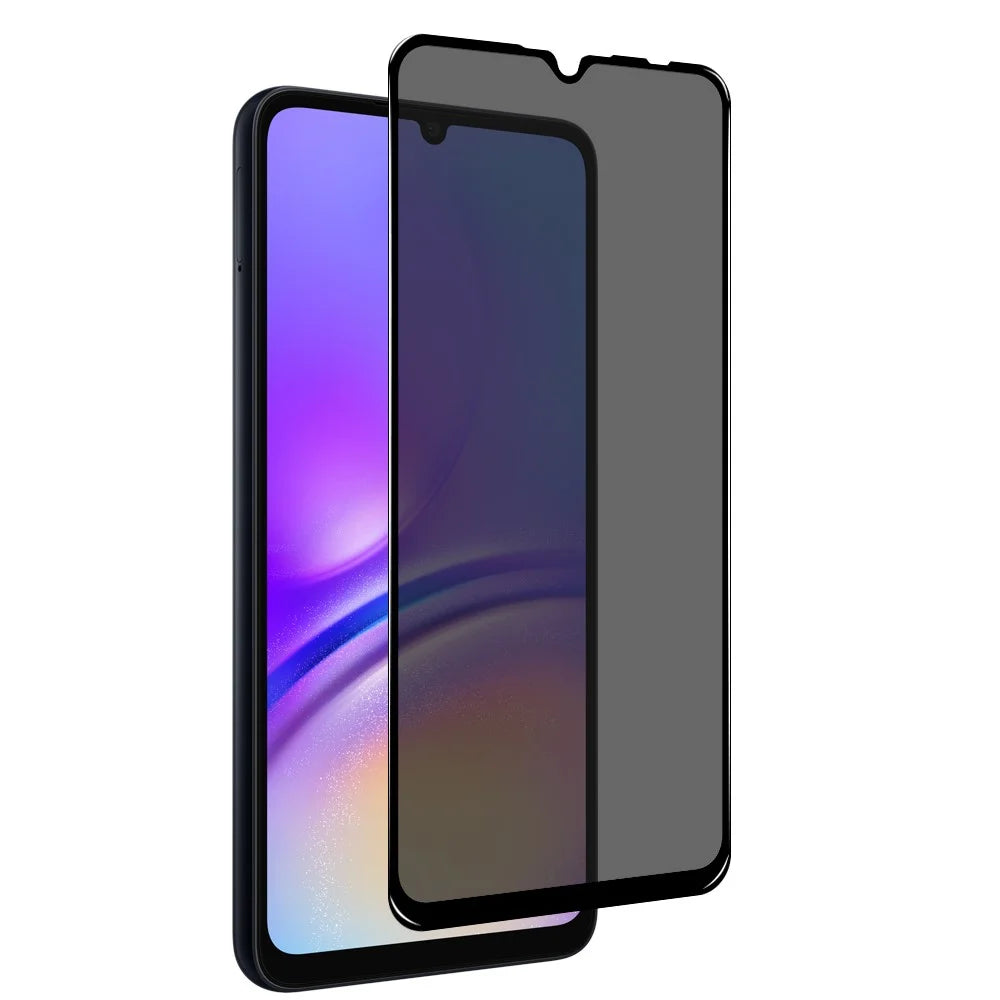 NORTHJO A+ For Samsung Galaxy A05s 4G / A05 4G Anti-Spy Screen Protector 0.3mm 2.5D Silk Printing Film - Black - 2