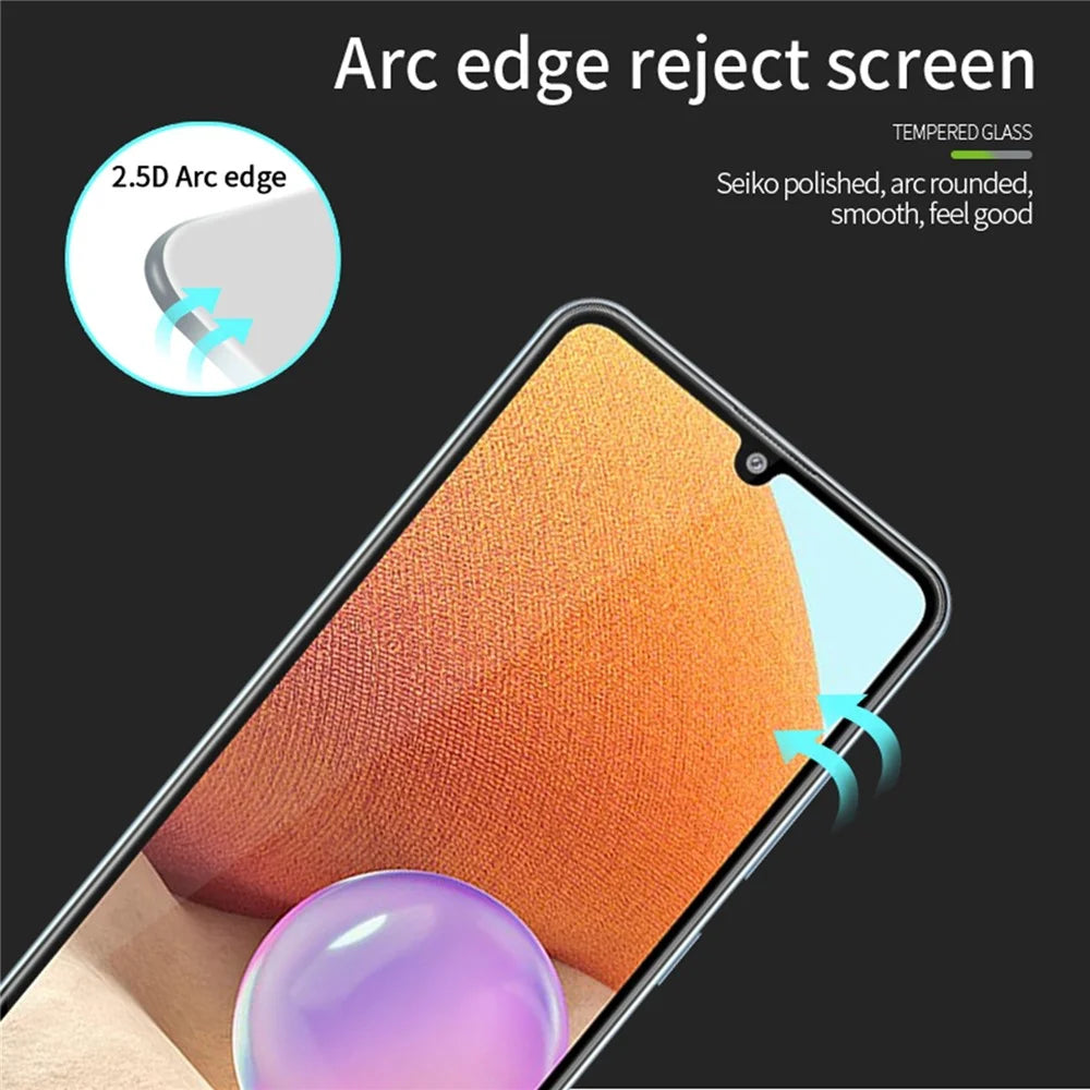 PINWUYO JK Tempered Glass Film Series-2 for Samsung Galaxy A15 5G Anti-explosion Full Screen Protector - 6