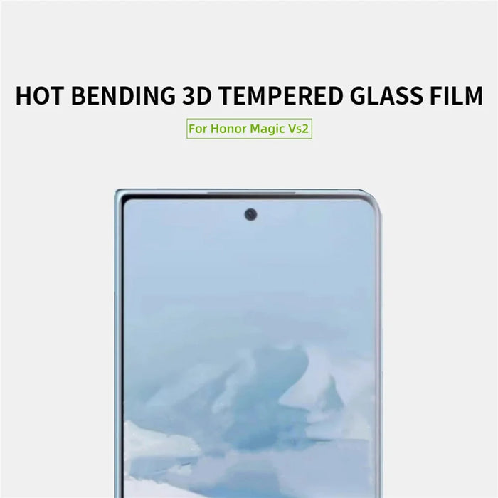 PINWUYO For Honor Magic Vs2 5G Full Glue Screen Protector 3D Hot Bending Tempered Glass Film - 3