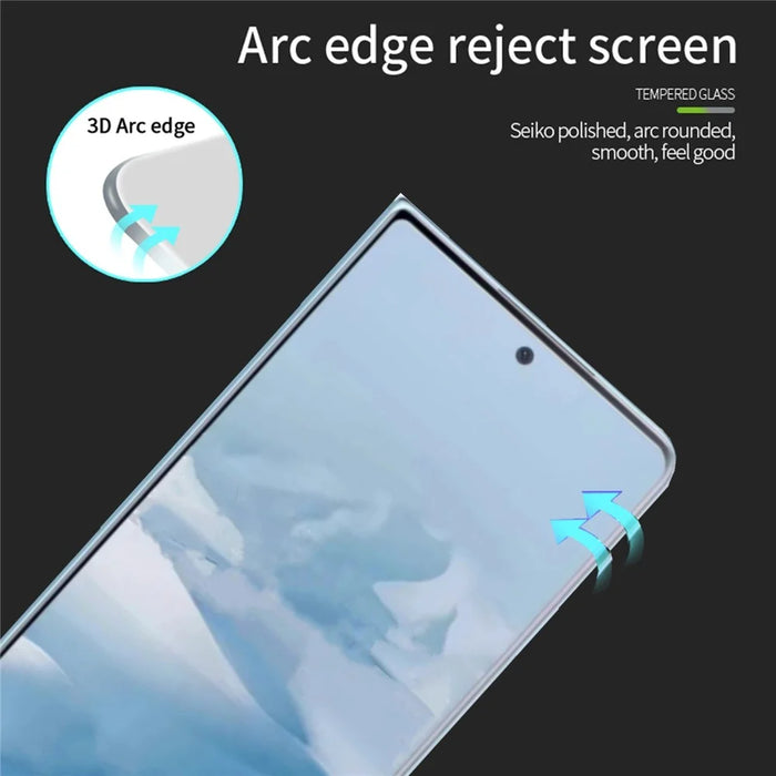 PINWUYO For Honor Magic Vs2 5G Full Glue Screen Protector 3D Hot Bending Tempered Glass Film - 5