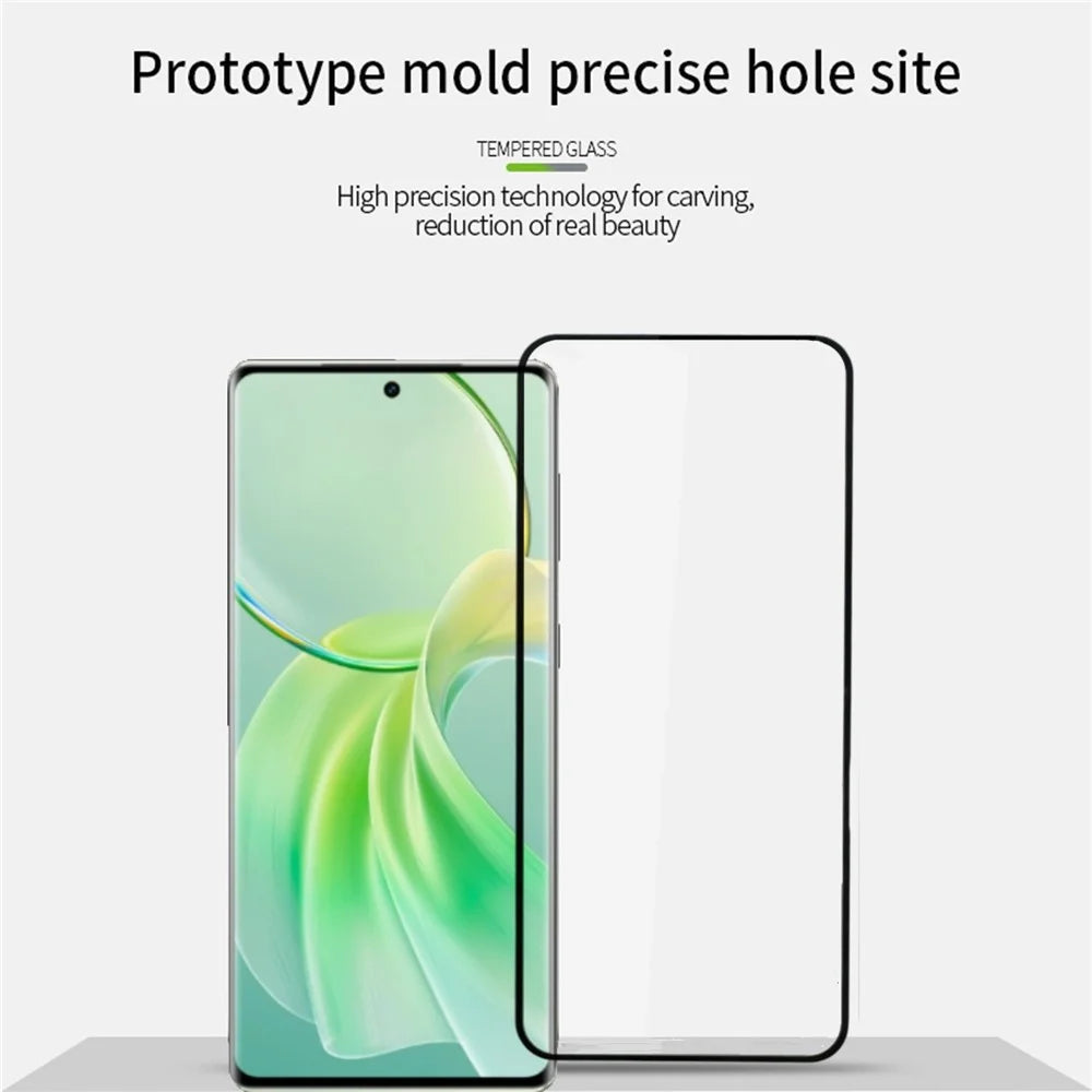 PINWUYO JK Tempered Glass Film Series-2 for vivo Y200 (India) 5G Clear High Aluminum-silicon Glass Screen Film Guard - 7