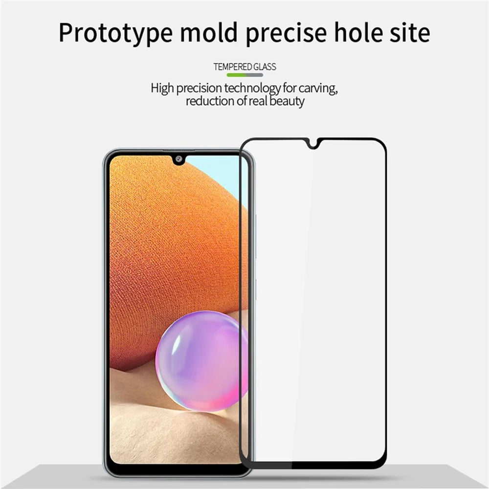 MOFI For Samsung Galaxy A15 5G JK Tempered Glass Film Series-1 Full Glue HD Clear Full Screen Protector - 7